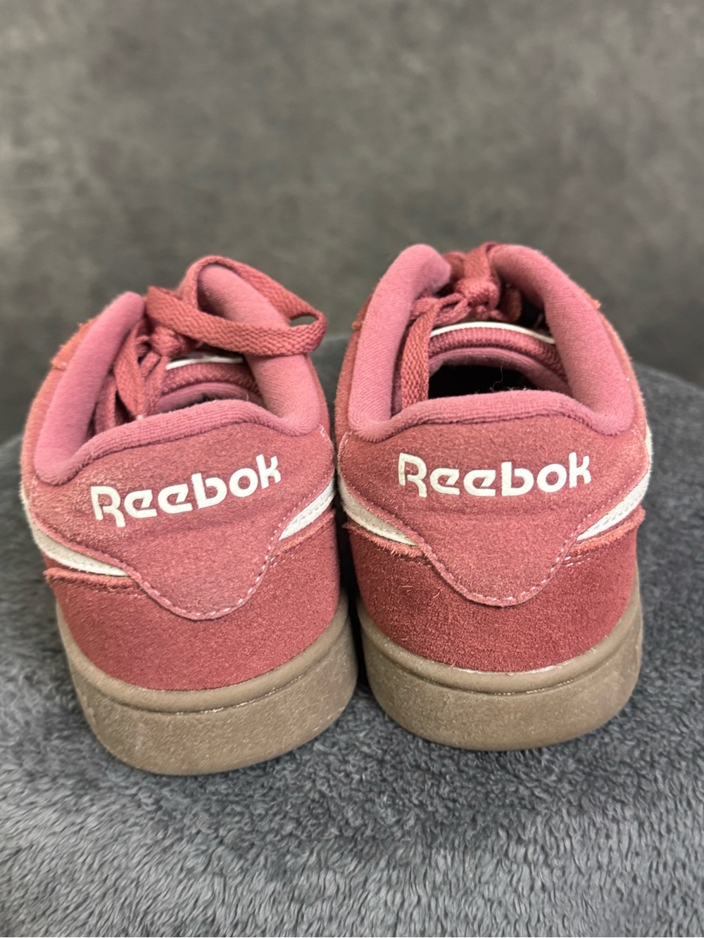 Reebok Club C Grounds Pink Suede Gum Sole Sneakers Women’s Size 8.5 - Picture 6 of 10